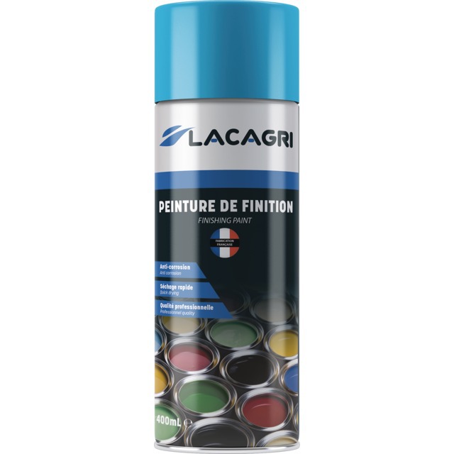 Peinture de Finition Bleu Berthoud Aerosol 400ML Lacagri référence fournisseur 234654